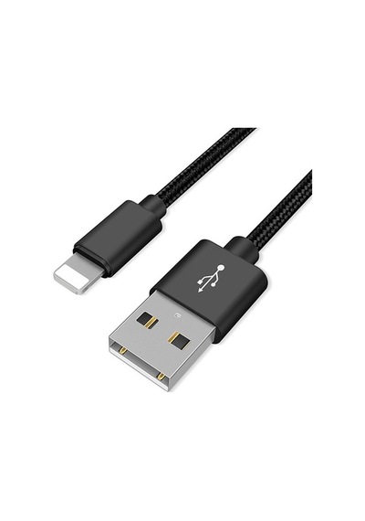 Ally Apple iPhone Uyumlu iOS 3.0A Hızlı Şarj Halat Usb Kablo 20Cm (324799018)