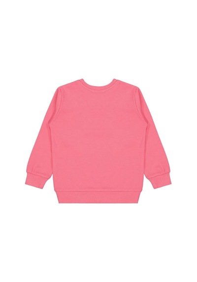 Civil Girls Düz 2-5 Yaş Sweatshirt Koyu Pembe
