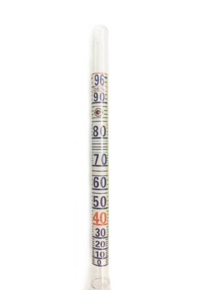 Aek-tech Alkolmetre 0-100 Kısa Form 17cm