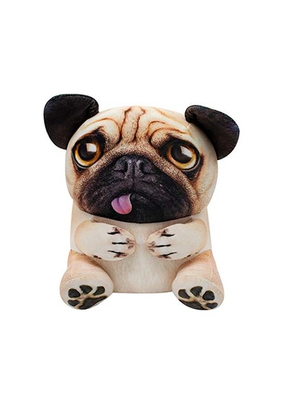 Büyük Peluş Oyuncak Pug Katie Genel