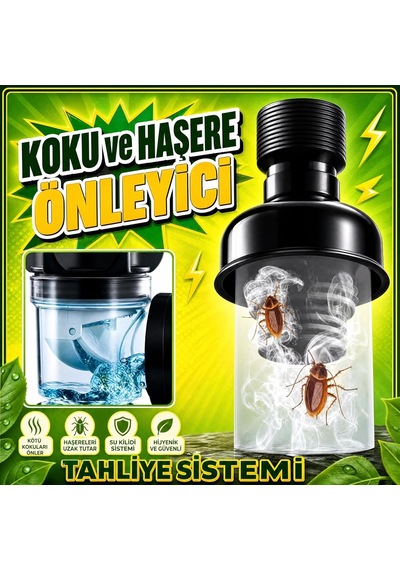 Koku Haşere Önleyici Banyo Lavabo Gider Borusu, Kolay Kurulum, Genişletilebilir Banyo Ve Lavaboları İçin Lavabo Uza Diğer