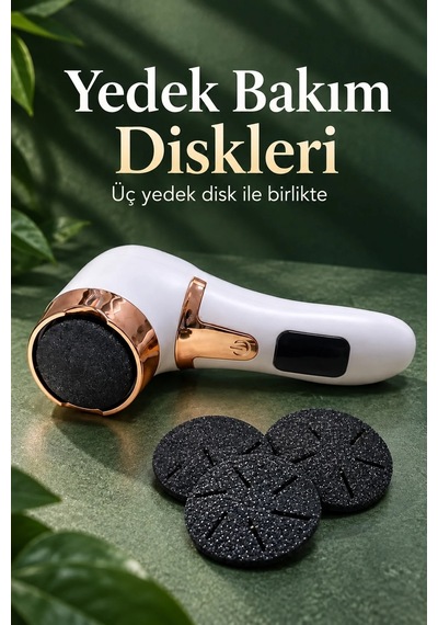 Ers Yuvarlak Başlıklı Elektrikli Ayak Ve Topuk Bakım Cihazı
