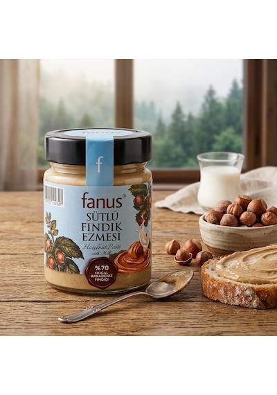 Fanus Sütlü Fındık Ezmesi 300g