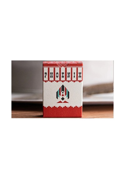 Ace Fulton's Phoenix Casino Red Oyun Kağıdı Limited Edition Koleksiyonluk İskambil Kartları Destesi