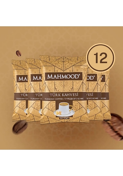 Mahmood Orta Kavrulmuş Türk Kahvesi 12 x 100 G