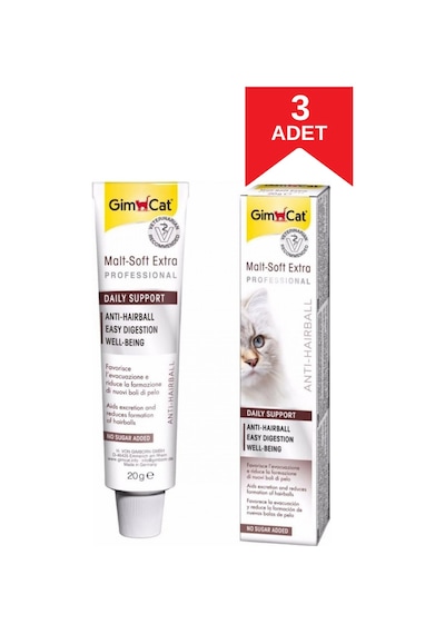 Gimcat Malt Soft Extra 20 Gr X 3 Adet