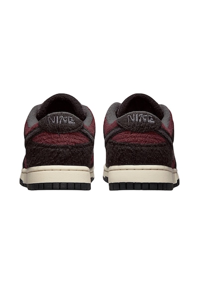 Nike Dunk Low Covered İn Fleece Burgundy Unisex Sneaker Bordo
