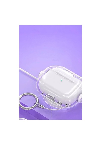 Apple AirPods Uyumlu Pro 3 3.nesil Tema Kılıf - Beyaz B9a65