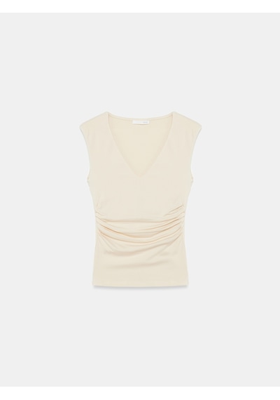 Dilvin 21222 V Yaka Basic Top-taş