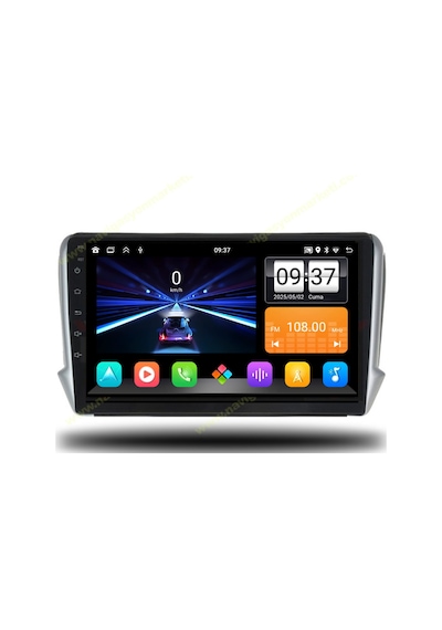 Medya Magic Peugeot 2008 2013-2019 Arası 6-128 Gb Multimedya Navigasyon 10"