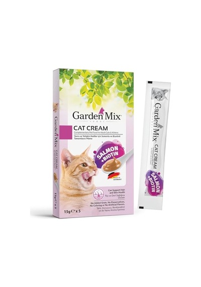 Garden Mix Kedi Kremasi Somon+biotin 15gr 5 100 G
