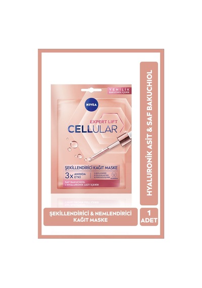 10 Dakika Kağıt Maske Hyaluron Cellular Filler Dolgunlaştırıcı 28 Gr