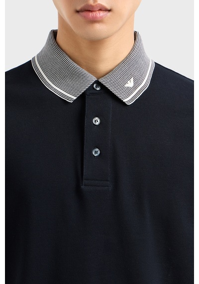Emporio Armani Erkek Polo Yaka T Shirt Em000852 Af12955 Fb273 Lacivert Lacivert