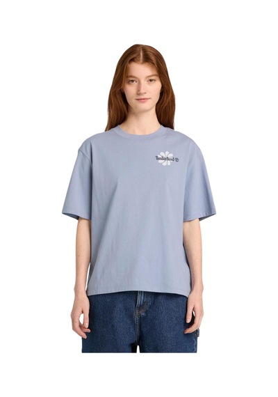 B0a5rxmb881-r Timberland Graphic Short Sleeve Tee Kadın T-shirt Mavi B0a5rxmb881-r Mavi