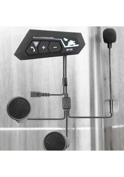 İnterkom Intercom Kask Kulaklık Bt22 Bluetooth Motosiklet Kulaklık 5.0 Bluetooth 60406365