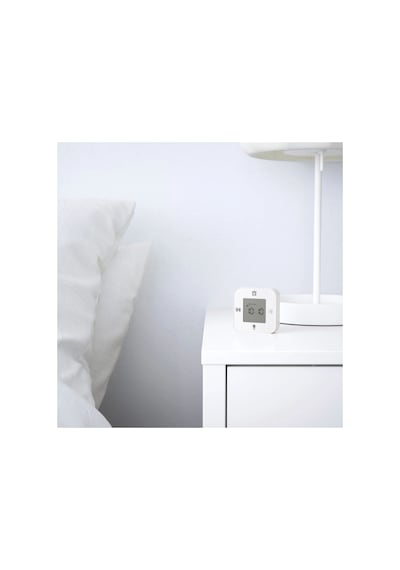 Ikea Klockıs Masa Saati 7 X 3 X 7 Cm Beyaz