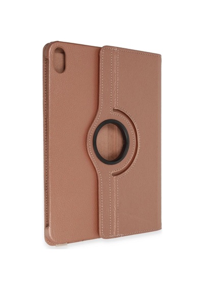 Apple Apple Uyumlu iPad 2022 10.9 10.nesil Kılıf 360 Tablet Deri Kılıf - Rose Gold Diğer