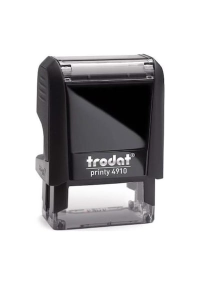 Trodat Standart Kaşe Otomatik 26x09 Otomatik Kasa Siyah Keçe 4910