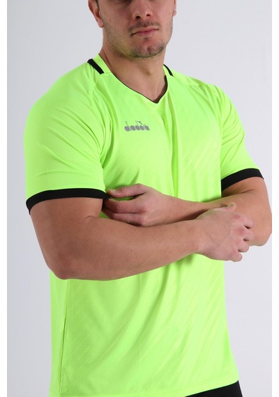 Diadora Elite Antrenman T-Shirt Fosfor Yeşil