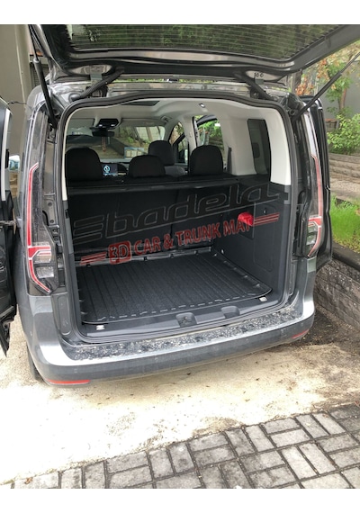 2025 Volkswagen Caddy 3d Kauçuk Kokusuz Bagaj Havuzu
