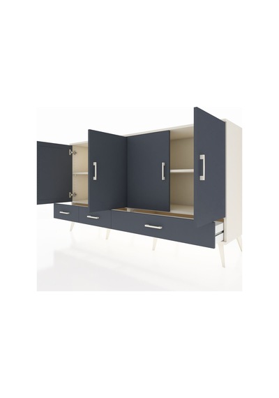 Hyperion Konsol 6 Raflı 3 Çekmeceli 4 Kapaklı 176x44x99 Aytaşı-an Aytaşı-antrasit Hyperion Konsol 6 Raflı 3 Çekmeceli 4 Kapaklı 176x44x99 Aytaşı-an Aytaşı-antrasit