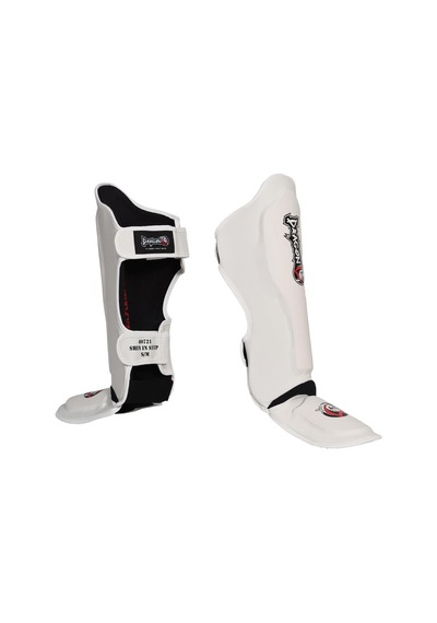 Dragondo 40721-p Muaythai Kick Boks Kaval Ayak Koruyucu Beyaz Beyaz
