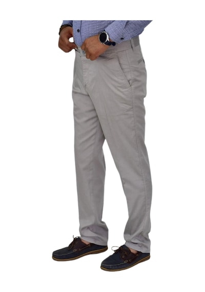Lavetto Erkek Kanvas Yazlık Pantolon Klasik 1307 Bgl-st04600 Taş