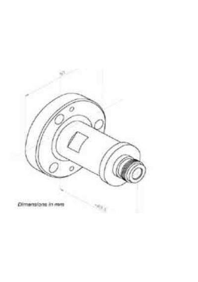 Genex 7803301 Eıa 7/8 - N Female Dişi Coaxial Adapter