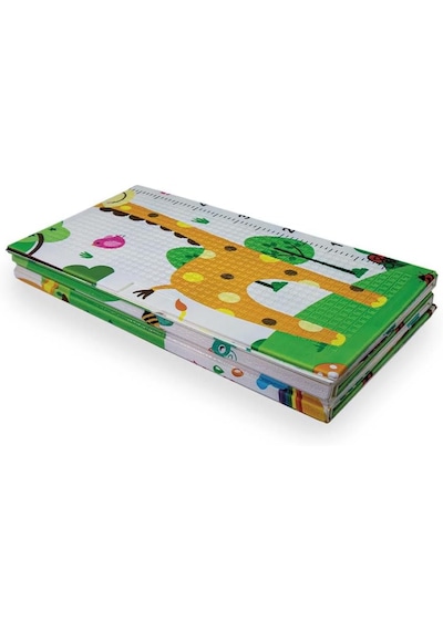 Delt Katlanabilir Çift Taraflı Oyun Matı-oyun Halısı 150x200x1 Cm Taşıma Çantalı