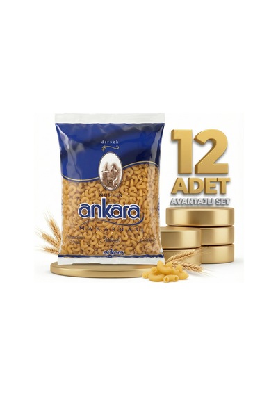 Ankara Makarna Dirsek 12x500 Gr