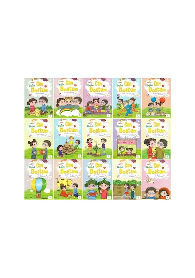 1. Sınıftan 2.sınıfa Geçenler İçin Harika 16 Kitap Gıcır Gıcır Türkçe+ Can Dostum Hikaye Seti