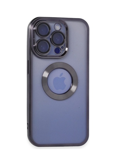 Flzdgnkr Newface Apple, Uyumlu iPhone 15 Pro Max Kılıf Slot Silikon - Mor