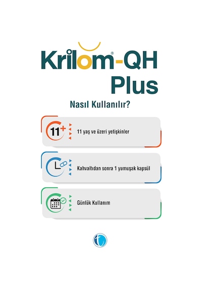 Krilom-Qh Plus 30 Yumuşak Kapsül