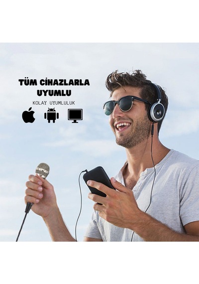 Techtic Kayıt Mikrofonu Kondenser El Mikrofonu