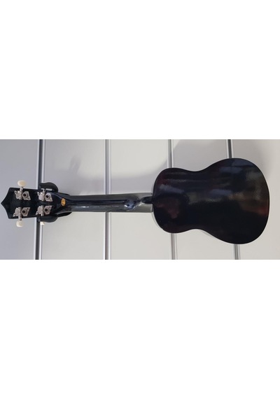 Cremonia Au01l-21bk 21 İnç Soprano Ukulele - Parlak Siyah Başlangıç Seviye Ihlamur Ağacı Gövde, Yumuşak Naylon Teller Ve Kompakt Taşınabilir Boyut