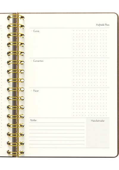 Melimelek Planner Bej Bez Ciltli - Ceyda Düvenci Diğer