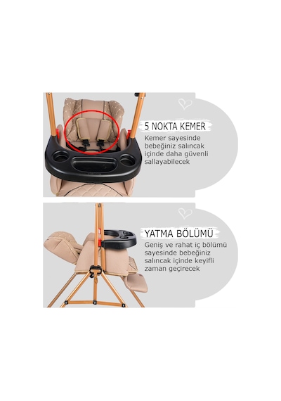 Baby Home 850 Cup Mama Sandalyesi Salıncak