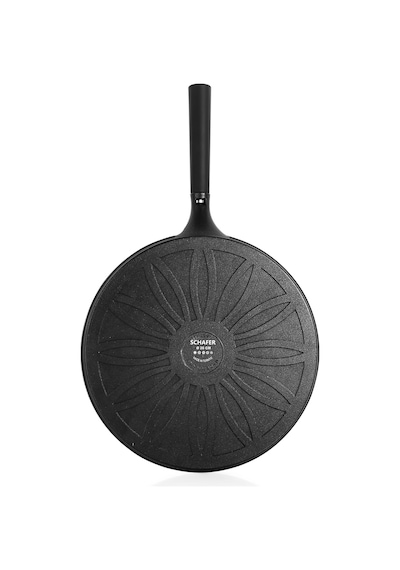 Schafer Pro Cast Döküm Krep Tavası 28 Cm-siyah Siyah