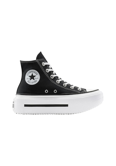 A12975c-k Converse Chuck Taylor All Star Lıft Double Stack Kadın Spor Ayakkabı Siyah A12975c-k Siyah