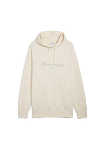 Puma Classics Erkek Ekru Kapüşonlu Sweatshirt Ekru