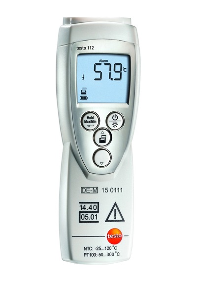 Testo 0560 1128 Kalibre Edilebilir Sıcaklık Ölçüm Cihazı