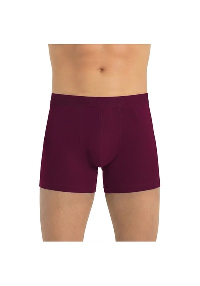 Öts Erkek Modal Boxer Modal Esnek Ve Konforlu 2641 Bordo