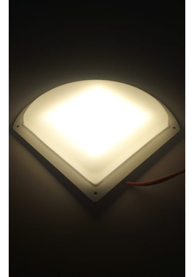 Su Geçirmez Köşe Led Lamba Tekne Marine Karavan 12v Günışığı