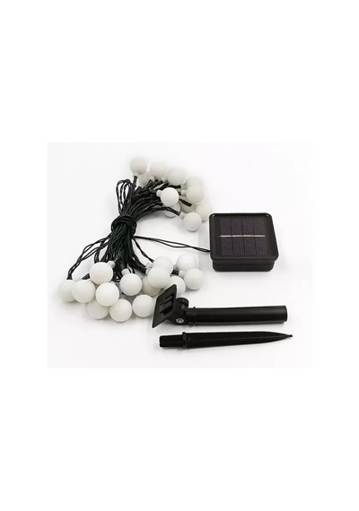 Solar 5m 28 Led Top Rgb Siyah Kablolu Beyaz