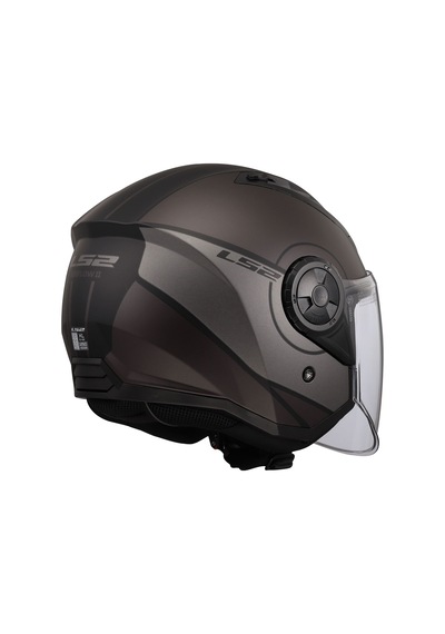 Ls2 Aırflow 2 Cover Mat Siyah-gri Kask