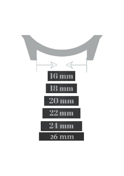 Fossil 16mm Saat Uyumlu Siyah Renk Croco Baskılı Deri Saat Kordonu Kayışı Diğer