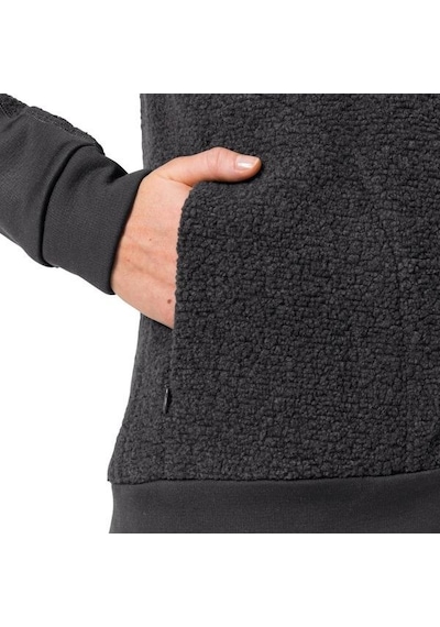 Vaude Skomer Fermuarlı Yün Kadın Ceket 42821-678