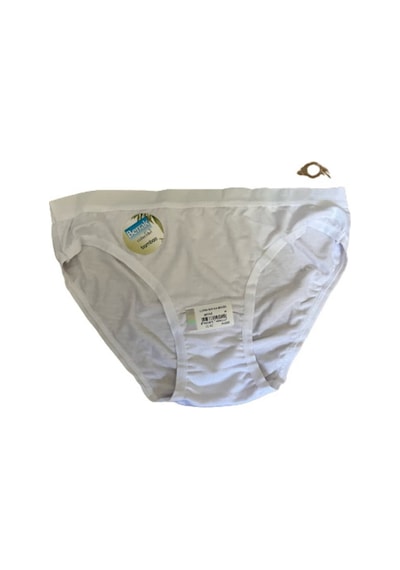 Berrak 3 Adet Bambu Bikini Külot Beyaz