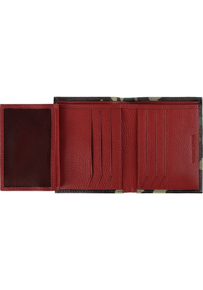 Zippo Tri-fold Wallet Camo Green