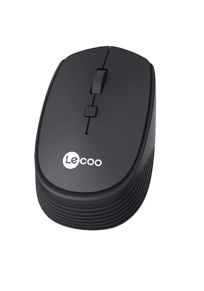 Lecoo Ws202 Nano Alıcılı Kablosuz 1600dpi Siyah 4 Tuş Mouse Ws202